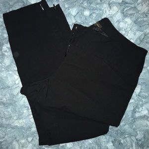 Black skinny fit dress pants size 2